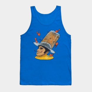 Fancy hat Tank Top